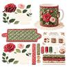 Creative Quilt Supplies for Teens Quilted Mug Cozy DIY Kit, Hummingbird Butterfly Flower Garden Sleeve Fabric Crafting Projects Sewing Craft
