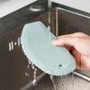 Round Edge Clear Scale Cream Scraper Silicone Ergonomic Multi-use Dough Cutter for Kitchen