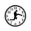 Inspired Silly Walk Wall Clock Creative Silent Non-Ticking Clock Modern Wall Clock Unique Home Art Decor Gift