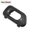 Right Left Crown Door Lock Switch Bezel 68185910AA 68185911AA for Jeep 2011-2018 Wrangler JK
