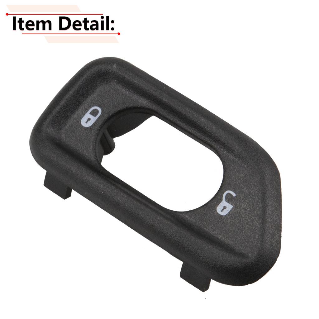 Right Left Crown Door Lock Switch Bezel 68185910AA 68185911AA for Jeep 2011-2018 Wrangler JK