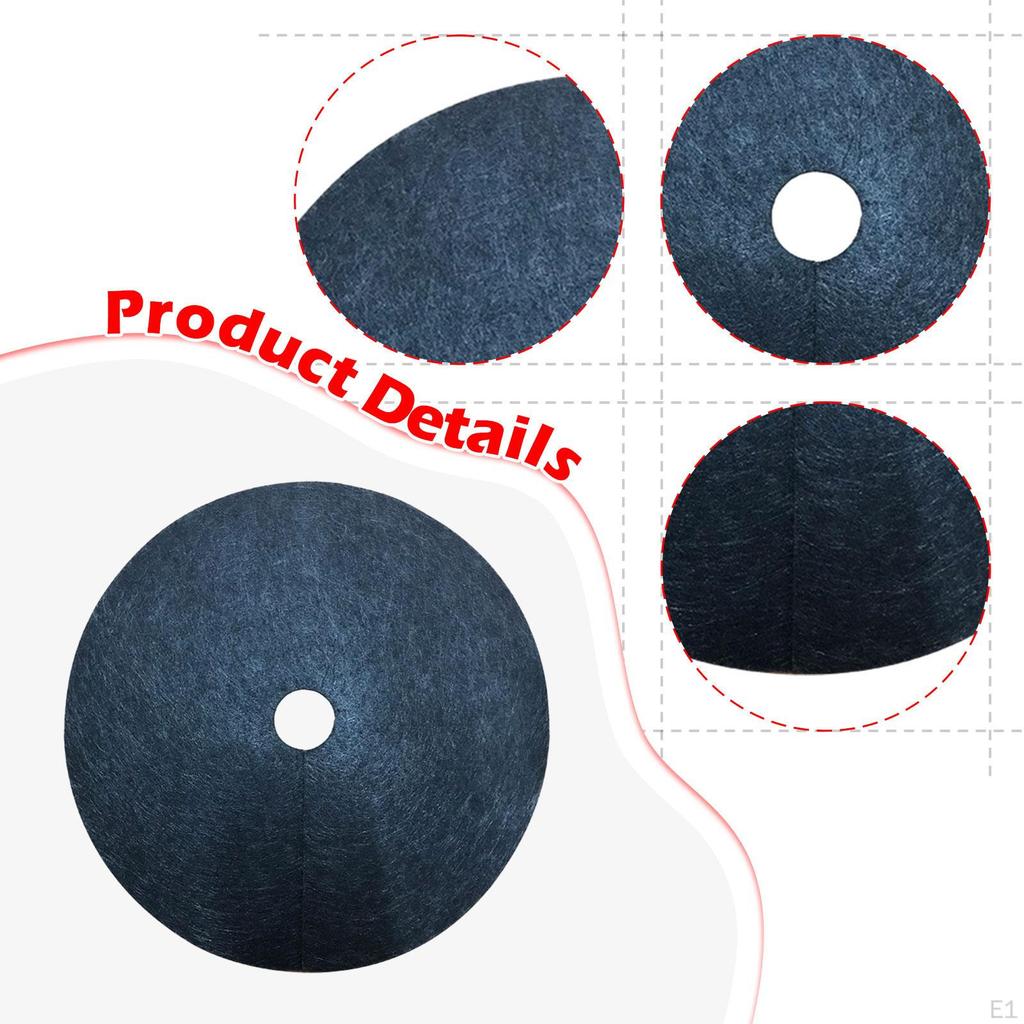 10 Pieces Tree Mulch Rings for Weed Control Fruit Protector Thickened Plant Cover Growth