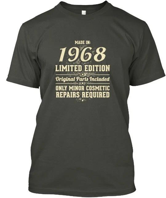 Born in 1968 Birthday Gift Tee T shirt Made the USA Size S to 5XL 2XL