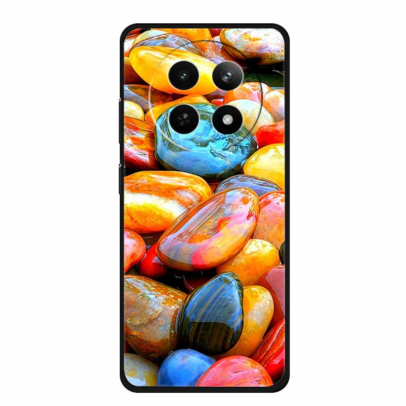 For Realme 13+ 5G Case Animals Soft Silicone TPU Phone Cases Back Cover For OPPO Realme 13 Plus 5G RMX5002 Wolf Protector Coque