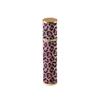 Reusable Leopard Print Leather Spray Bottle Portable Cosmetic Container 10ml Perfume Bottle  Makeup