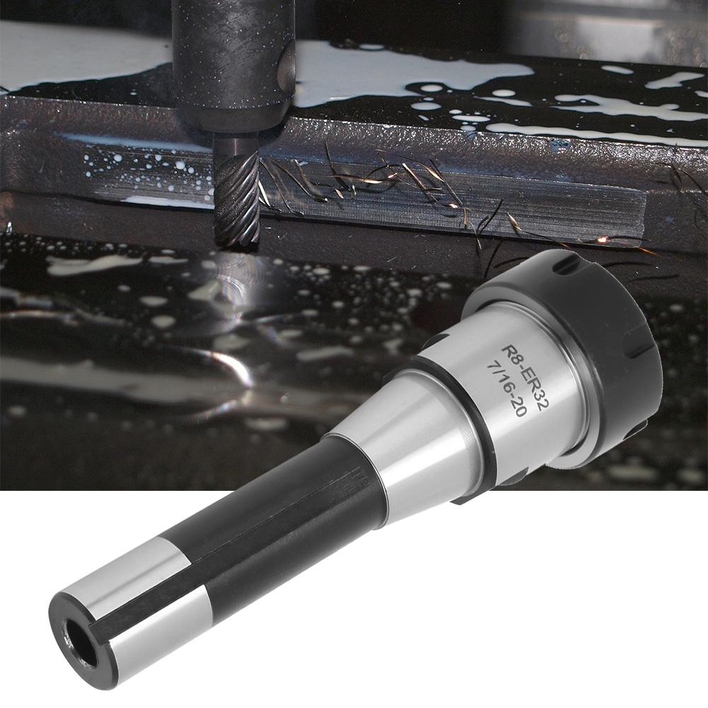 1pc R8 ER32 Collet Chuck Holder   6pcs ER32 Spring Collets CNC Milling Tool