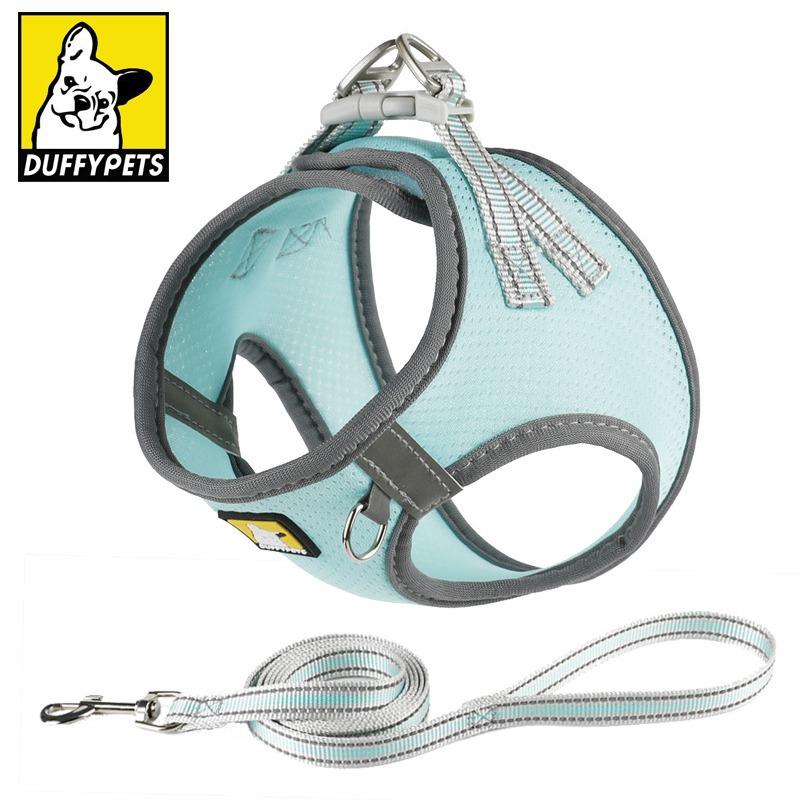 New Dog Leash, Reflective Pet Chest and Back Strap, Vest Style Cat Chest and Back Breathable Dog Leash for Pets