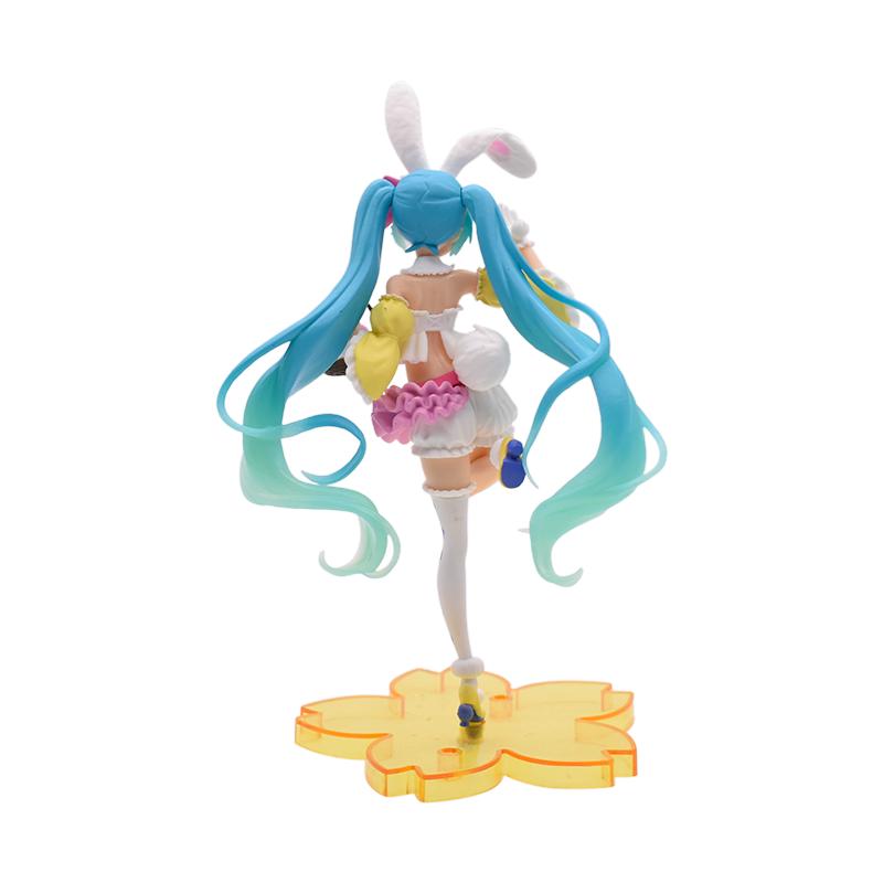 8 Zoll Hatsune Miku Anime Figur Rosa Kleid PVC Modell Action Spielzeug Kirschrosa Kirschblüten Dekoration Sammeln für Geburtstagsgeschenk