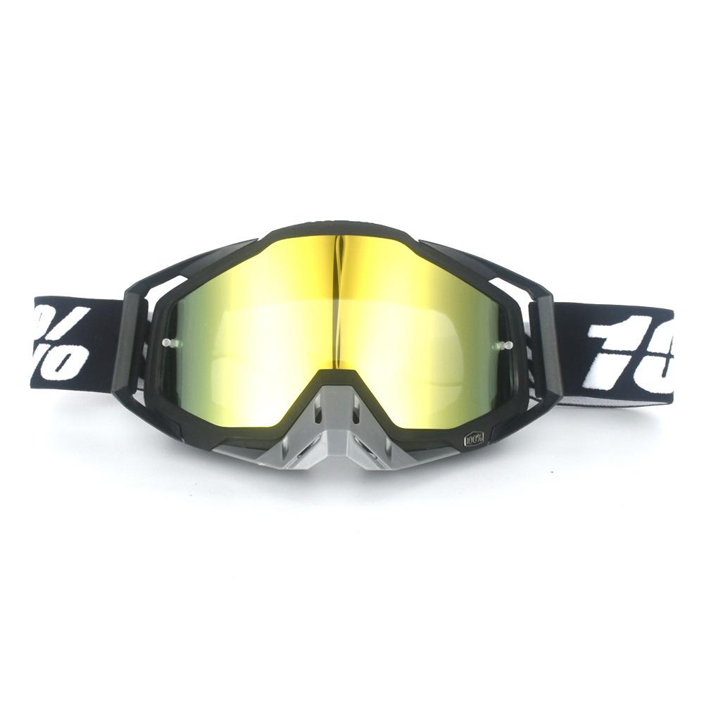 Motorcycle Goggles Color Off-road Helmet Goggles Windproof Sand Riding Glasses Ski Goggles