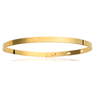 [N2885] - Vergoldetes Armband 'Cleopatra' Golden - 56 mm 4 mm