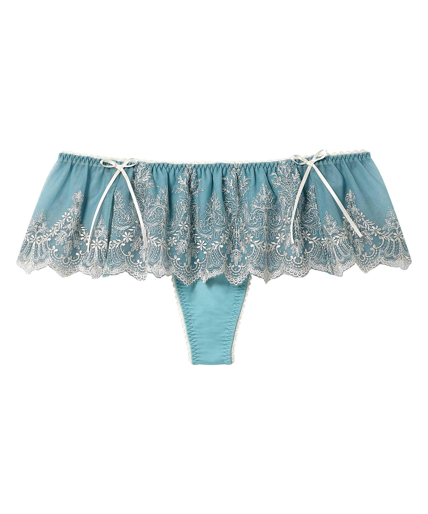 

Трусики Amphi Thong в комплекте с бюстгальтером Hold Day Женские PYJ593, BYJ393, Не сдавливающие (Назад)