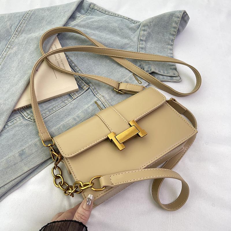 New Niche Design Popular Chain Small Square Bag Versatile Single Shoulder Messenger Women's Bag