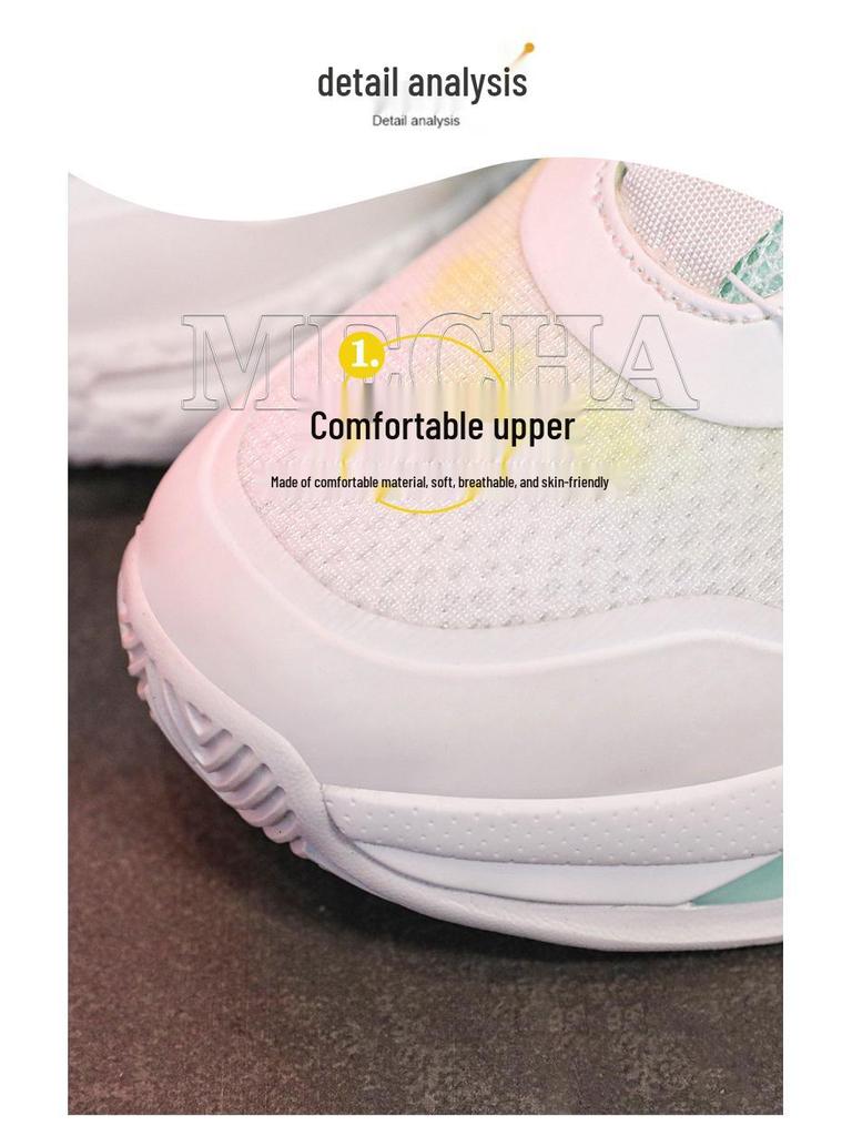 Jungen Basketballschuhe Herbst 2025 rutschfestes Mesh für große Kinder