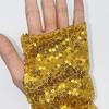 Funkelnde Paillettenhandschuhe Großartig für Themenpartys und Festivalfeiern Weiche und leichte Handbekleidung für Bühnenshow