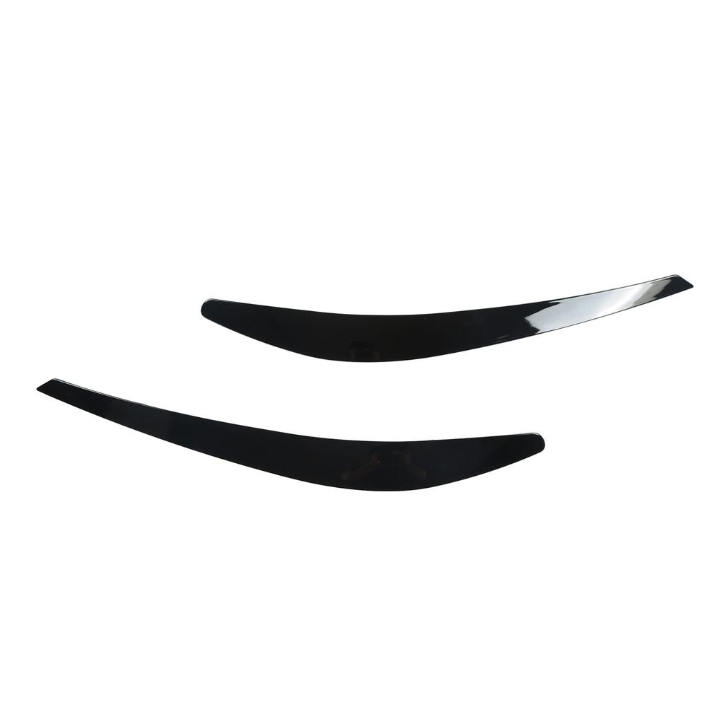 2pcs Headlight Eyebrow Eyelids Trim Decoration Replacement for VF I II 2013‑2017