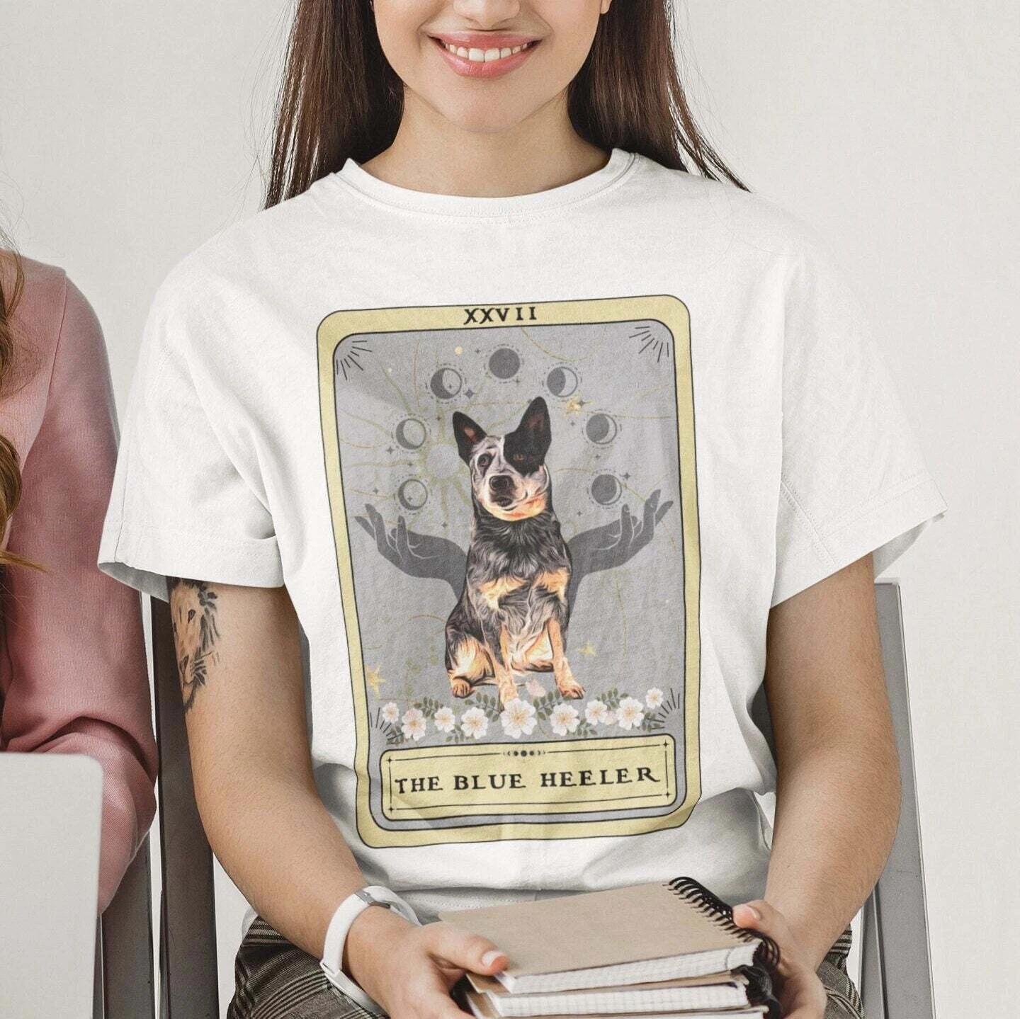 The Blue Heeler Tarot Card Shirt M