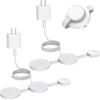 3 in 1 Charging Station for Apple Multiple Devices,Foldable Magnetic Wireless Charger for Travel Charging Pad,Wireless Charger Station for iPhone16