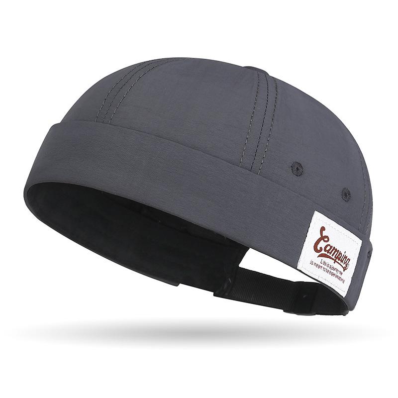 Quick-drying Breathable Landlord Hats, Trendy Brim Melon Rind Hats for Couples, and Stylish Hip-hop Tang Hats