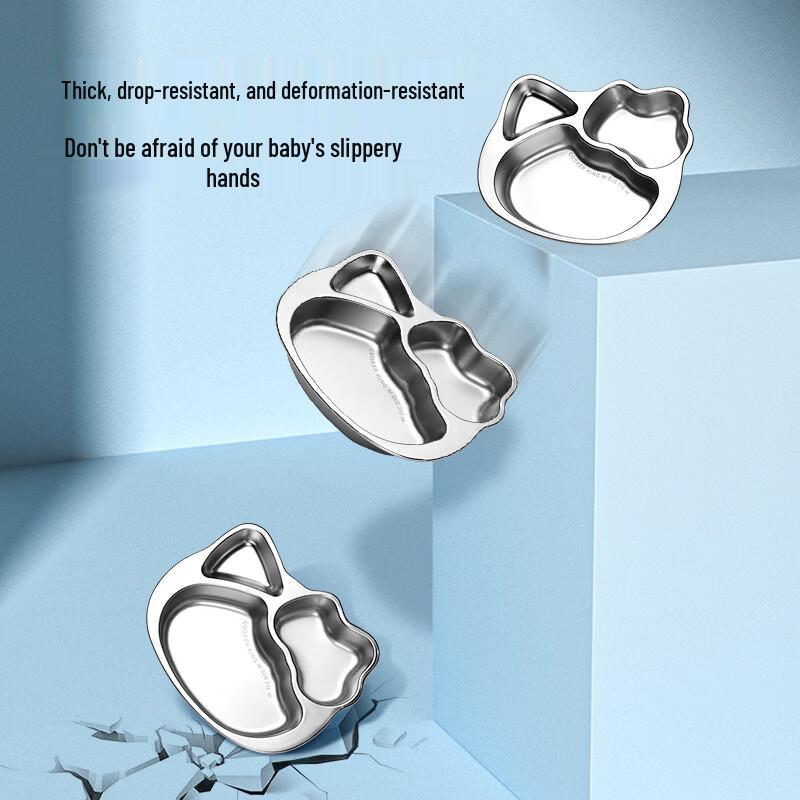 COOKER KING 316 SS Kids Divided Plate