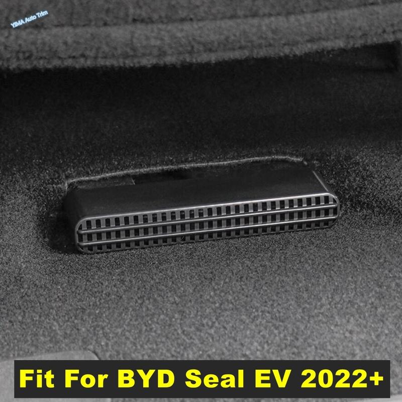 Seat Below Outlet Air Condition Vent Protect Cover Trim Fit For BYD Seal EV 2024 Plastic Car Styling Black Accessories