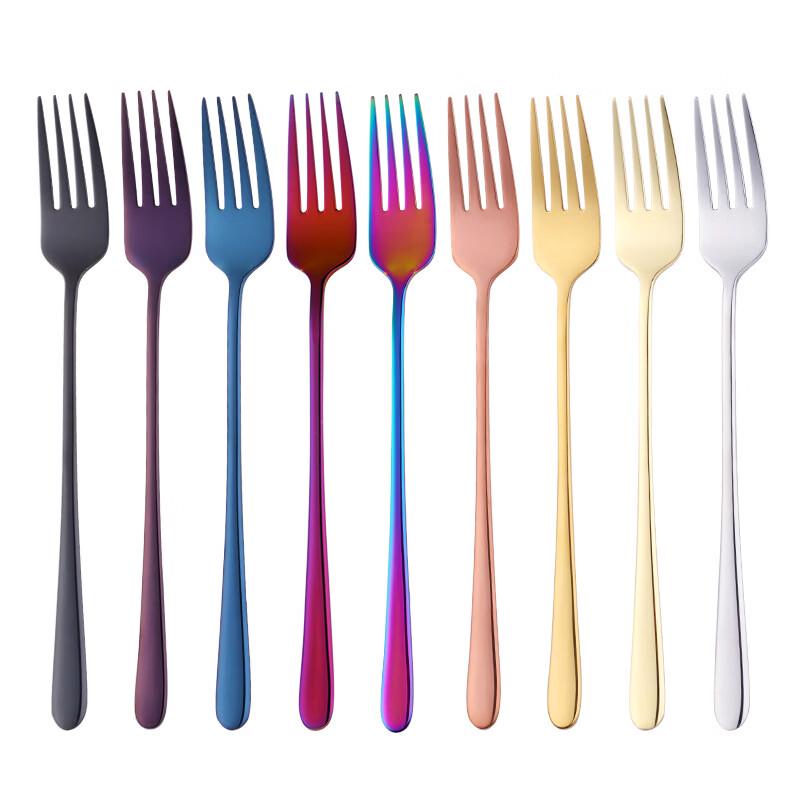 Korean Style Gradient Dessert Fork Set