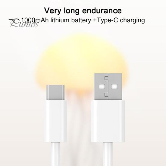 Night Light Voice Control Jellyfish Lamp with Dancing Legs Soft Glow Rechargeable RGB Gradient Jellyfish Bedside Lamp Decor