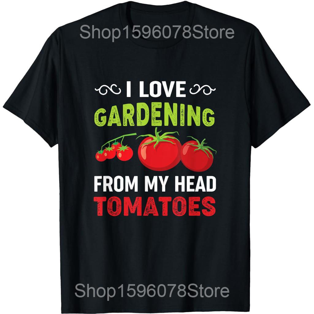 Lustige Tomaten-Überraschung Ein Glas geschnittene Tomaten T-Shirts Herren Baumwolle Humor Streetwear T-Shirt Kurzarm Unisex Lockere Kleidung