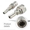 For Tohatsu Outboard Fuel Line Connector Set 2pc Male Female 3B27025013B2702601