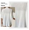 Solid Color Mesh Sun Protection Short-Sleeve Top - Trendy, Loose, Cool Summer Outerwear