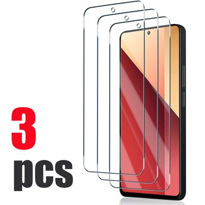 3 ks Full Cover Tempered Glass Ochranná fólie na displej pro XiaoMi RedMi Note 13 Pro 13C 5G 4G Note13 Glass