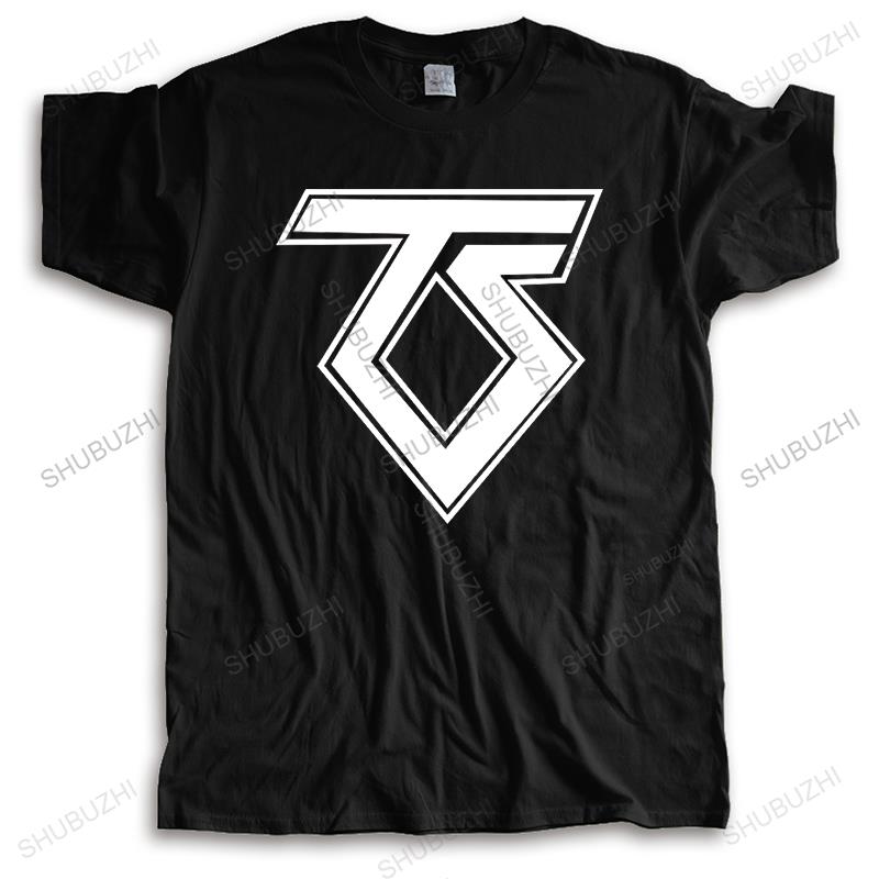 Unisex crew neck tshirt cotton brand teeshirt black Twisted Sister Rock N Roll Music Legend Unisexs short sleeve print tshirt