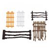 10Pc/Set Fence Decoration Model Simulation Farm Ranch DIY Sand Table Fence Accessories Static Trumpet Children Toy 5 Styles