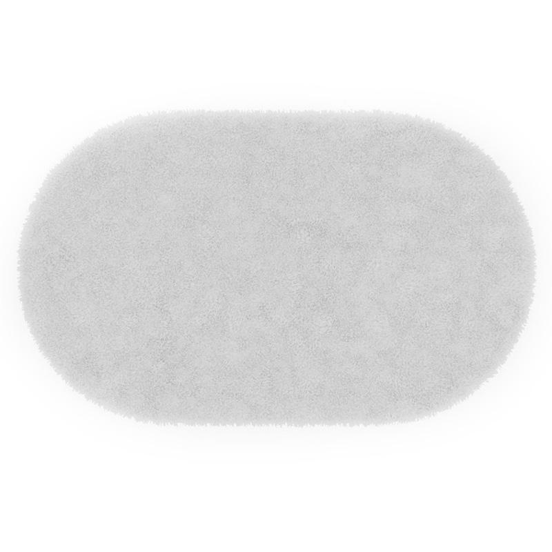 

Bathroom Rug Wasserkraft Dill Bm-3940 Bright White