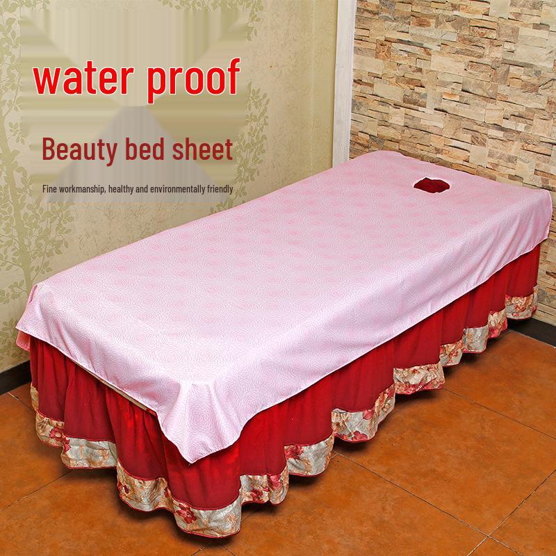 Waterproof Oilproof Beauty Bed Sheet with Hole for Massage and Beauty Salon
