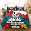 3D Print Hakos Baelz Anime Bedding Set Bedroom Soft Modern Bedspreads Comefortable Kids Duvet Cover Quilt Cover And Pillowcase