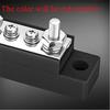 Battery Power Distribution Block 4 X M6 Car Terminal Block Studs 6 X M4 Terminal
