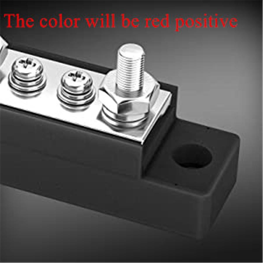Battery Power Distribution Block 4 X M6 Car Terminal Block Studs 6 X M4 Terminal