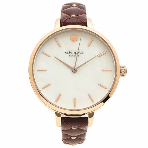 

Kate Spade Women s Watch KSW1489 Burgundy Brown Pearl