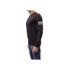 Cerruti 1881 Sweat-shirt col rond logo épaule Tirreno Noir Homme