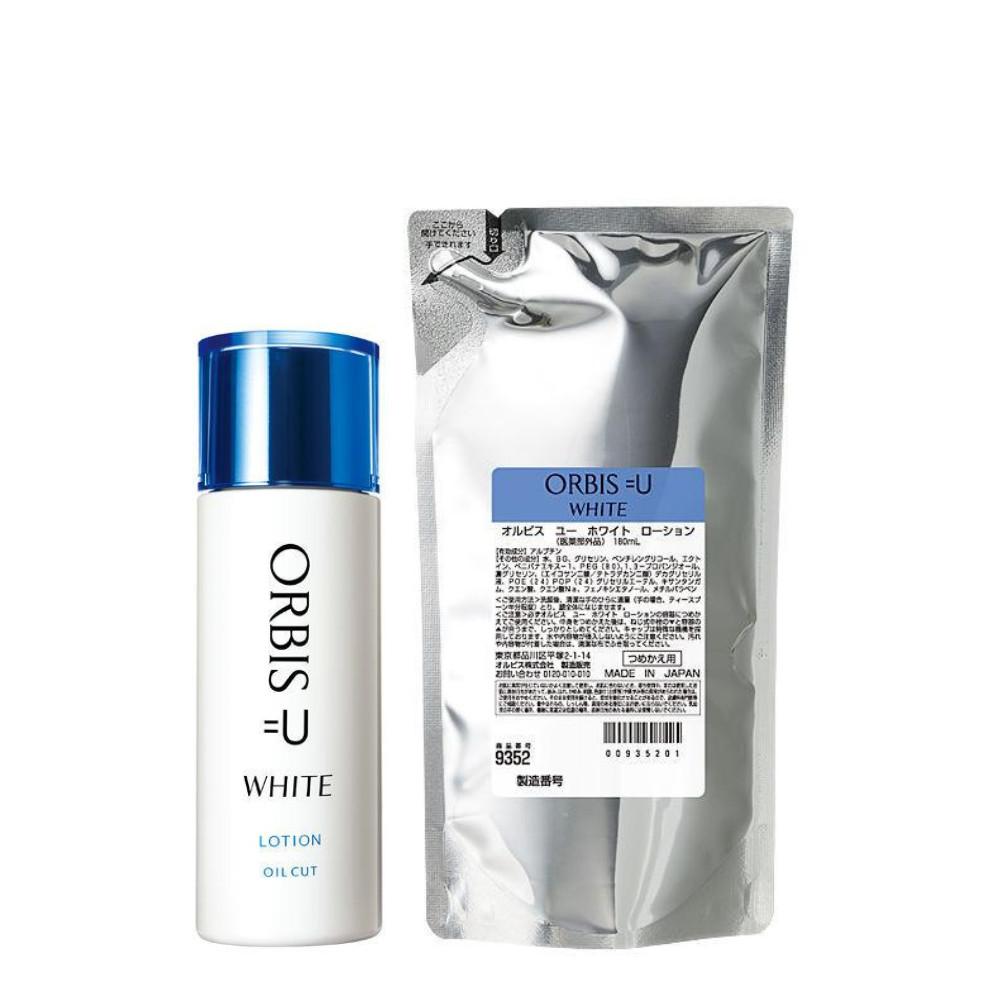 Orbis Orbis U Weiße Lotion Flasche 180ml Nachfüllpack 180ml
