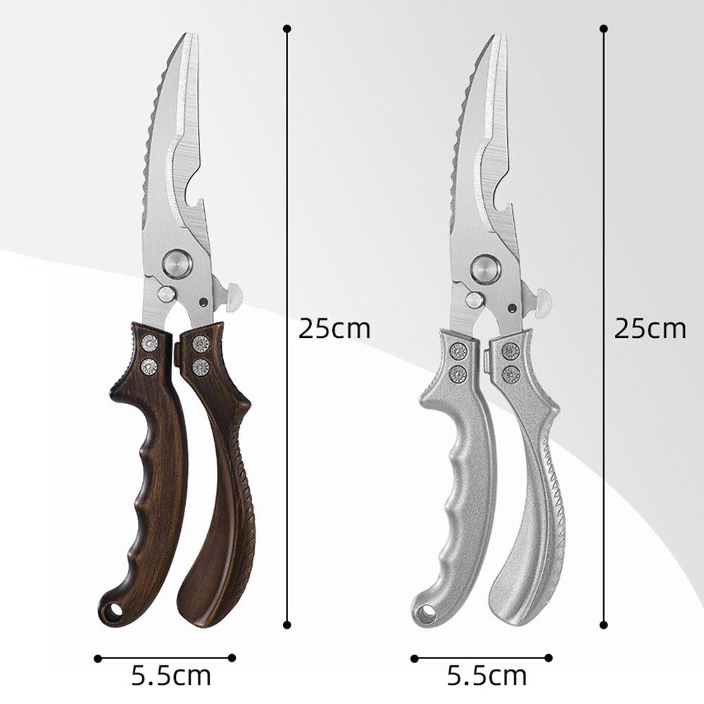 Multipurpose Stainless Steel Heavy Duty Kitchen Scissors Cooking Scissors Food Shears Bone Cutter