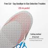 Comfortable Height-Increasing Insoles: Invisible Inner Pads for Sports, Men & Women, Full & Half Options