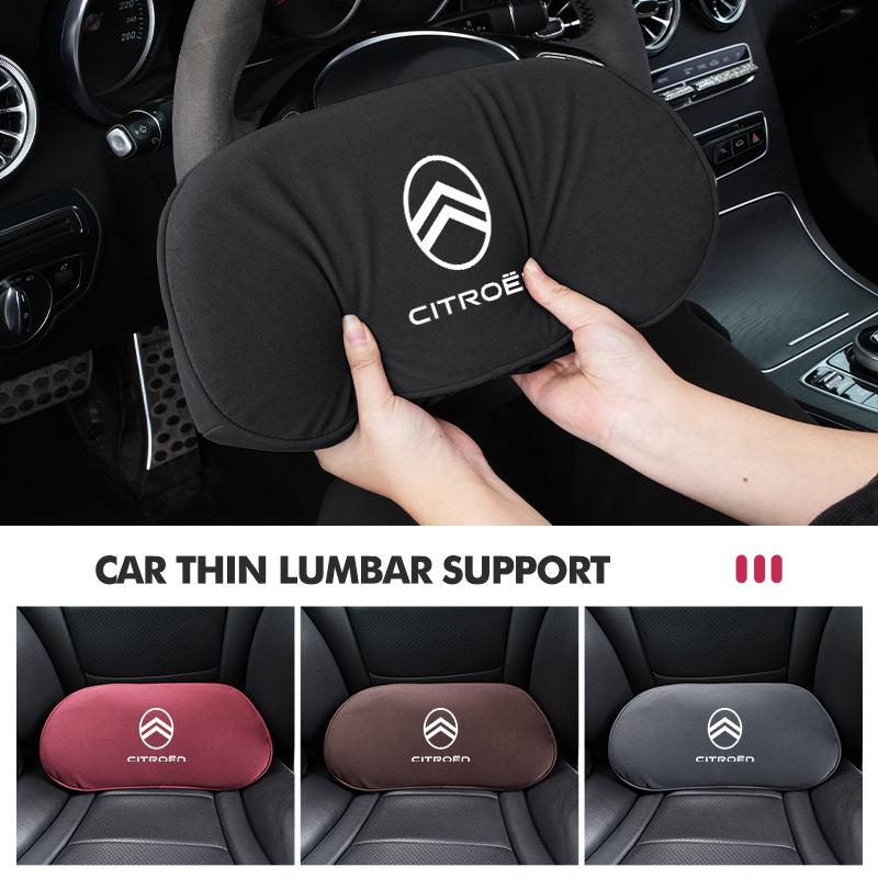 Auto Kopfstütze Lendenstütze Komfort Wildleder Autositz Nackenkissen für Citroen C4 C3 C5 C1 C2 C6 C4L DS3 DS4 Berlingo Picasso