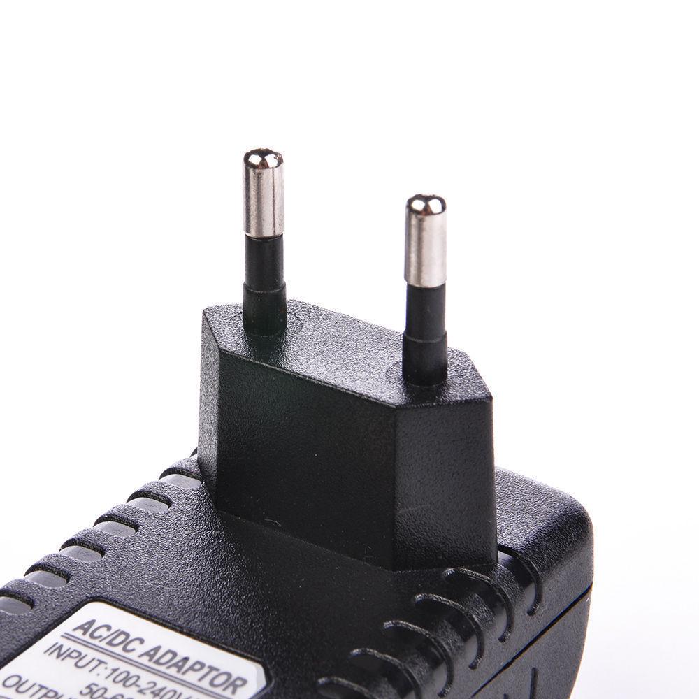 AC 100-240V to DC 12V 2A კვების წყარო EU Plug Adapter for 3528 5050 Strip Light
