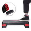 4/6in Adjustable Fitness Aerobic Step Non-slip Cardio Yoga Pedal Stepper Gym Workout Exercise Fitness Aerobic Step Equipment 100KG