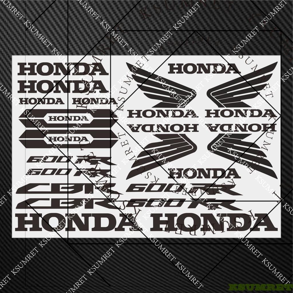 AAAKG1 For Honda CBR600RR Stickers Motorcycle Sticker Cbr600rr Skateboard Helmet Fuel Tank Tail Box Decals