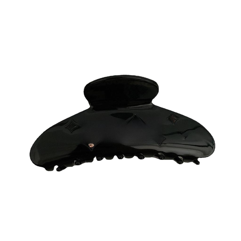 "Korean High-Grade Acetate Shark Hair Clip - Large Ornamental Head Accessory for Women"