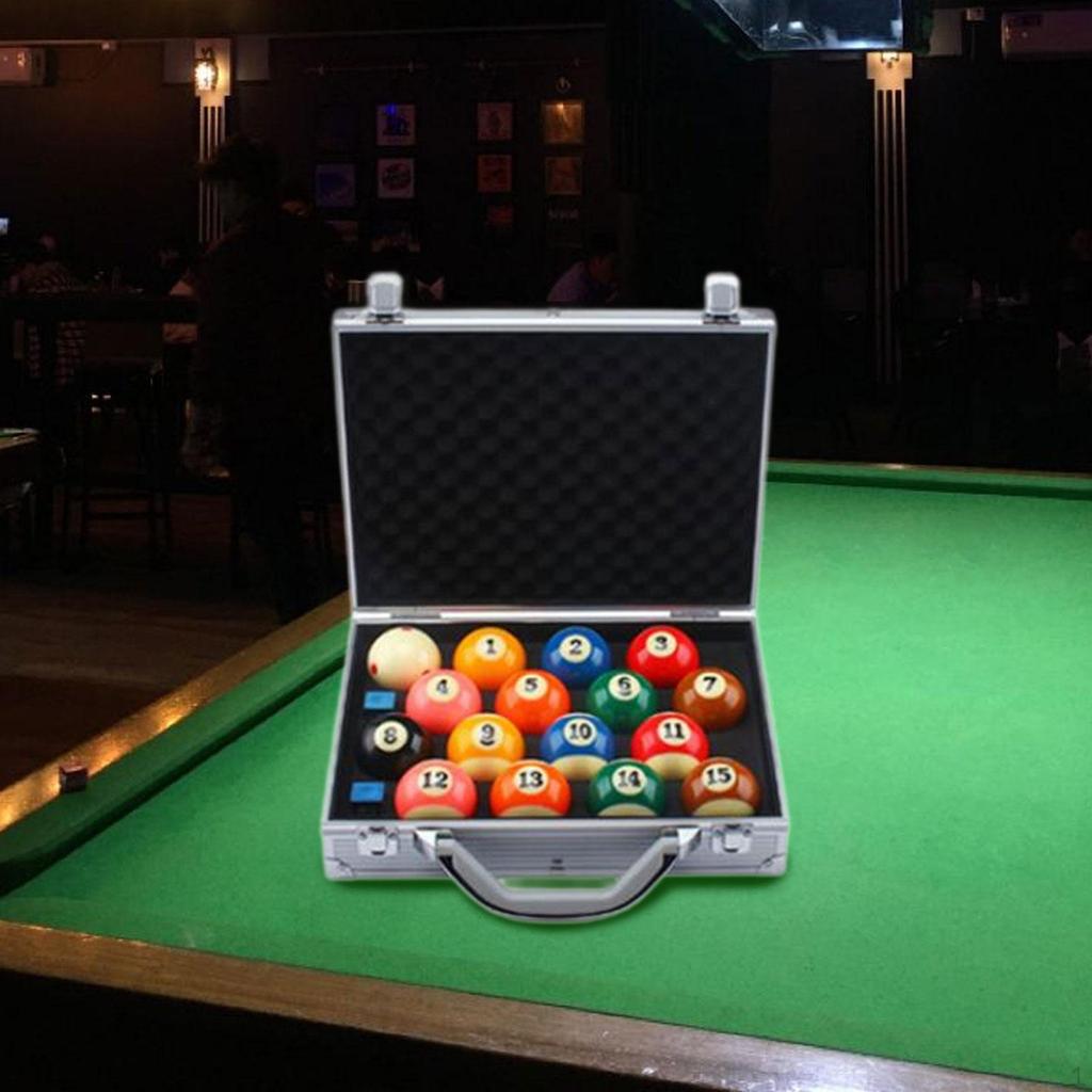Billiard Ball Protective Box Accessories, Pool Case Professional Storage Container,
