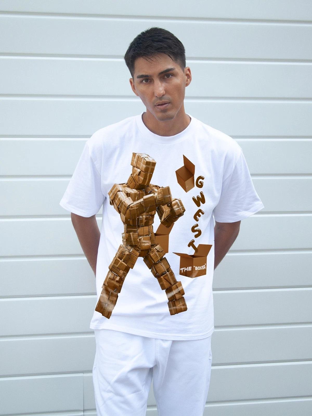 G WEST BOX MAN TEE 3XL