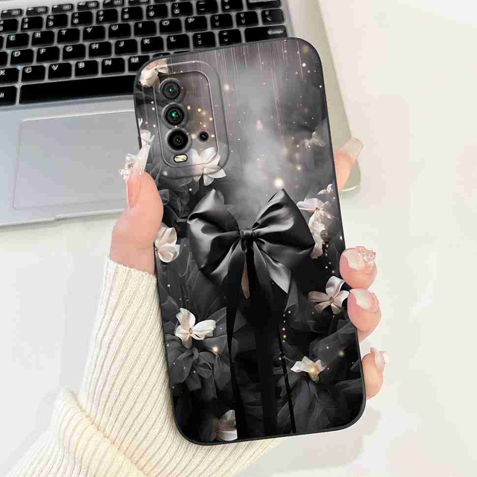 For Xiaomi Redmi 9T 6.53" Case Cute Colorful Butterfly Love Soft Silicone TPU Cover For Redmi 9T Redmi 9 Power Phone Shell Bags